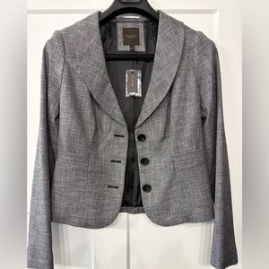 The Limited Gray Suit Jacket and Pants Set